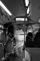 on the bus