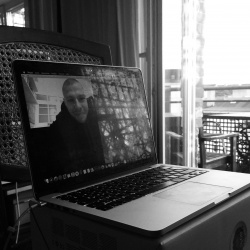 Video call of the Blaue Ampel